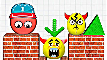 Hide Ball Logic puzzle Game / Draw To Smash Game / Level 8999 - 9999 Game / ASMR Gameplay 