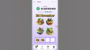 Vertus Daily Combo | Vertus | 28 November | Vertus Mining Bot Daily Combo video |