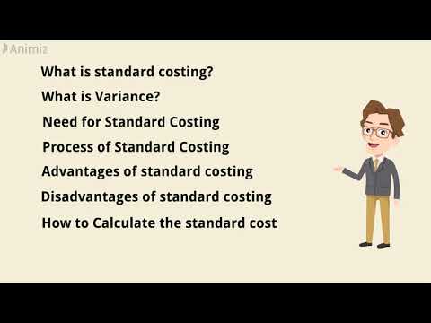 Vad är standardkostnad? Vad är varians? Fördelar, nackdelar.