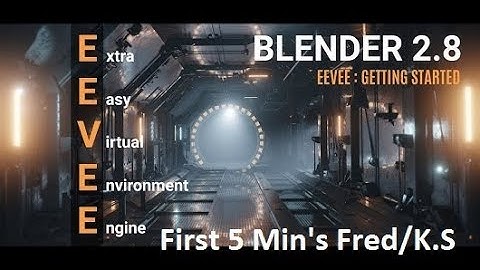 Blender First 5 Minutes in Eevee   # Playing Around !!!