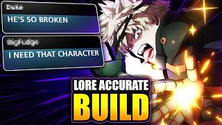 I Created A Lore Accurate Tech Bakugo Build! (HE'S BROKEN) My Hero Ultra Rumble