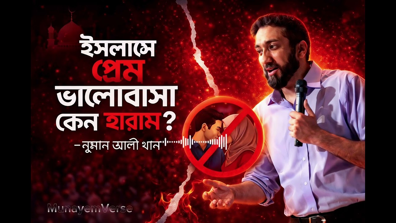 ইসলামে প্রেম কেন হারাম? সত্যটা জানলে অবাক হবেন!| Noman Ali Khan | #allah #islamicreminders 