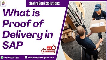 What is Proof of Delivery in SAP