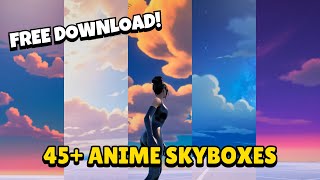 45+ ANIME SKYBOXES in UEFN (FREE DOWNLOAD)