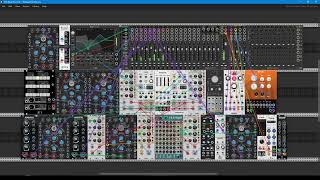 Melodic techno patch in VCV Rack with new algo Trigger Sequencer from Count Modula