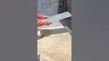 Perfect Porcelain Tile Installation for Pool Flooring – Pro Finish! #porcelain #tiles #diy