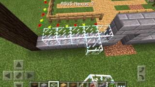 Minecraft PE Creative Fun #2: My First House!