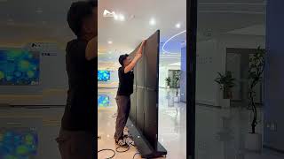 Seamless Splicing Technology, Flexible and Portable Design#MileStrong #leddisplay #digitalposter