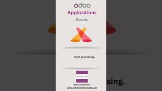 Odoo Applications - Events