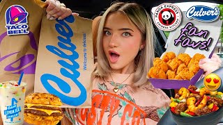 Eating VIRAL LIMITED TIME FAST FOOD Items For 24 HOURS!!