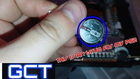 GCT - PS2 battery issue what did I do.