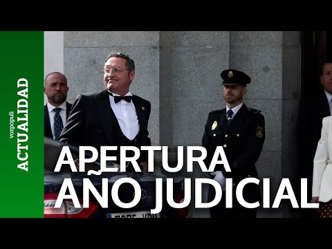 El fiscal general llega al Supremo para la apertura del Año Judicial ...