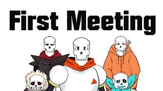 First Meeting - Undertale Multiverse Comic Dub