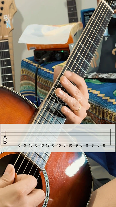 Muse - Hysteria “Acoustic” (Solo Guitar Tab)
