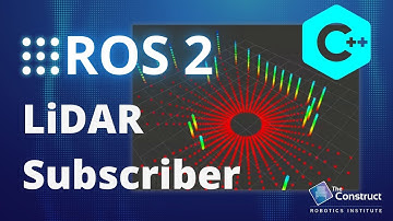 ROS 2 LiDAR Subscriber in C++ | Robotics Developers Open Class (Basics) #1