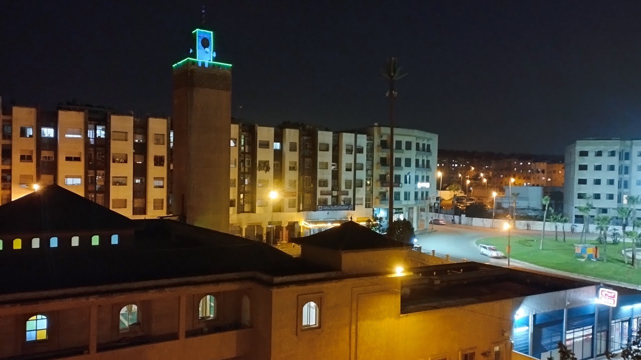 أجواء رمضان وصلاة التراويح مدينة الدار البيضاء ـ مسجد السلام 1 حي اناسي Casablanca