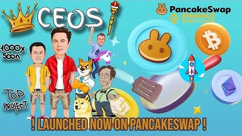 CEOS - FUTURE TOP TRENDING PROJECT - FAIRLAUNCH ON PINKSALE !