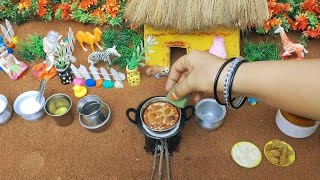 Miniature Carrot Cake 🎂 | Spongy Cake | Tiny Mirha's Kitchen |