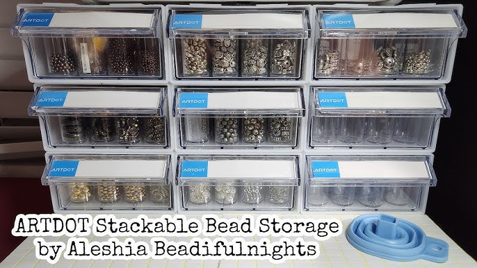 Amazing Storage For Small Beads and Jewelry Making Components From  Artdot.com! 