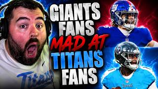 Tennessee Titans fan reaction to MORE ARGUING between Titans and Giants fans!