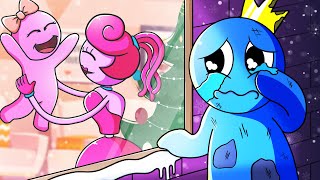 NEW Rainbow Friends, BLUE: ABANDONED at BIRTH... (Rainbow Friends 2 Animation)