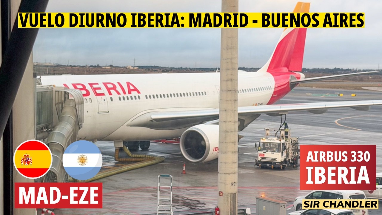 VUELO DIURNO MADRID BUENOS AIRES (EZEIZA) DE IBERIA