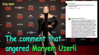 [NEWS]-[ENG/MKD] The comment that angered Maryem Uzerli