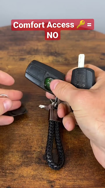 BMW Motorcycle Keyfob Battery Replacement Under A Minute 