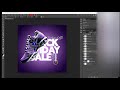 Super sale Black Friday social media banner template l Photopea Tutorial
