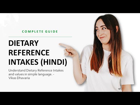 Dietary Reference Intakes A Complete Guide in Hindi