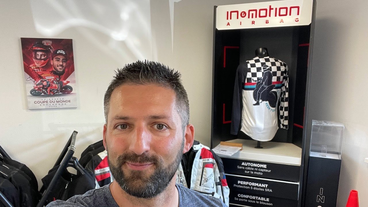Visite chez IN&MOTION + TEST du gilet airbag YouTube