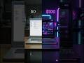 0$ VS 100$ Website #coding #ai #shorts