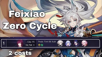 Feixiao 2 costs Zero cycle MoC 12 node 1 ver2.4 - 2.5 | Honkai: Star Rail