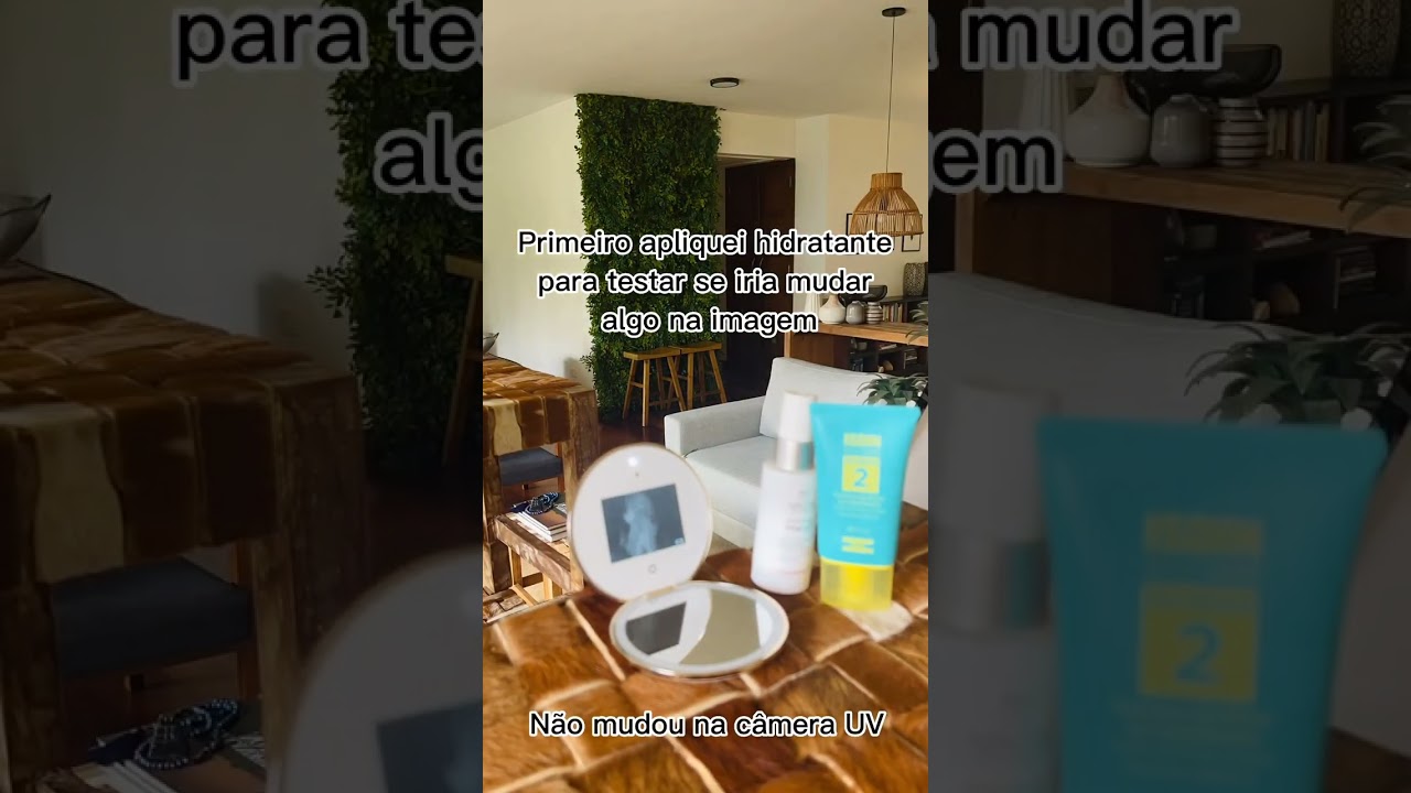 L &L Skin Sunscreen Coverage Reveal UVMagic Mirror | PORTABLE SUNSCREEN CHECK