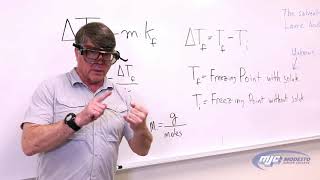 MJC Chemistry 143 Freezing Point Depression