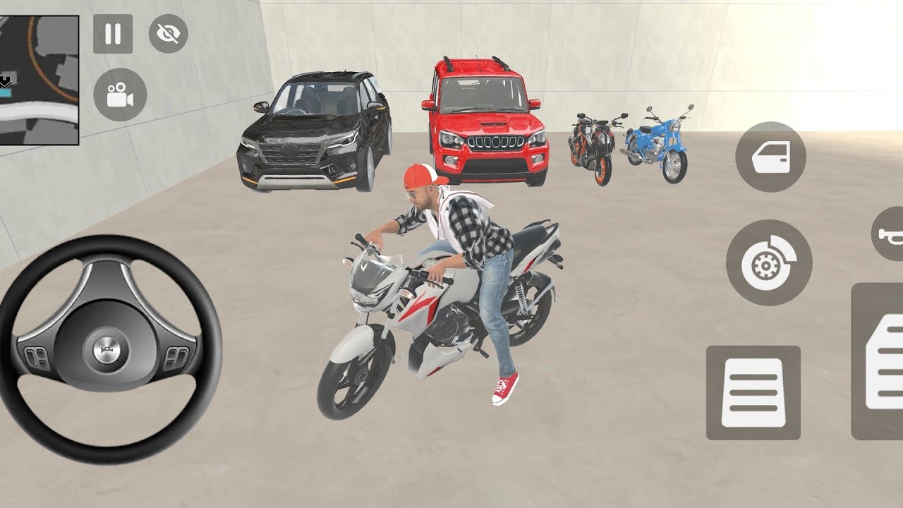 🎮Franklin Order By 🆕Car And Bike parking in Home 🇮🇳indian theft auto Simulator