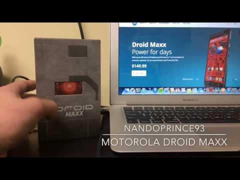 Motorola Droid Maxx Unboxing and Review