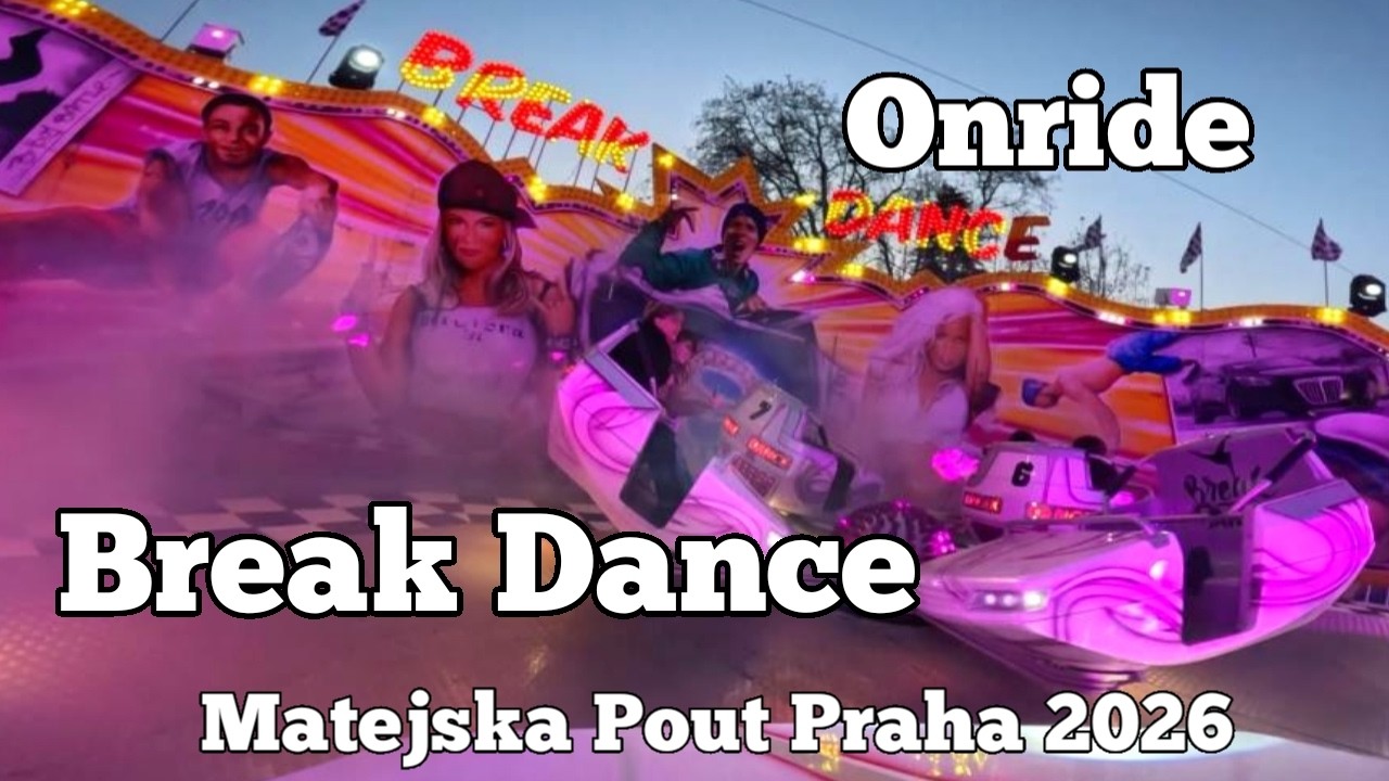 Break Dance - Helfer - Onride | Matějská Pouť Praha 2026
