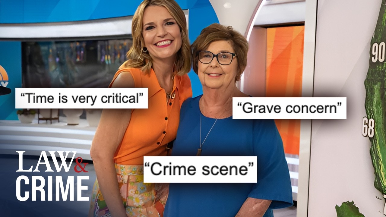 BREAKING: Search for Savannah Guthrie’s Mom Takes Chilling Turn