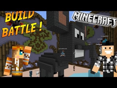 UN ÉLÉPHANT TRÈS ETRANGE ! | BUILD BATTLE ( Avec Popigames) | Minecraft ...