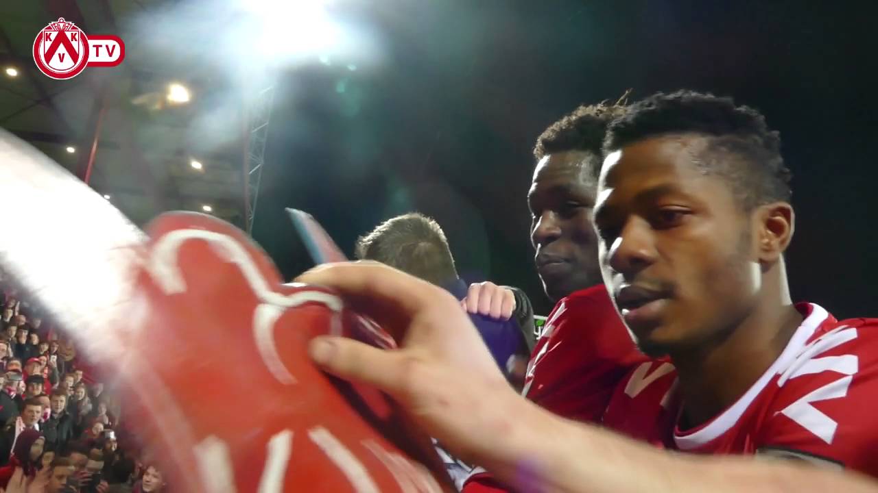 Feestvreugde na KVK-STVV