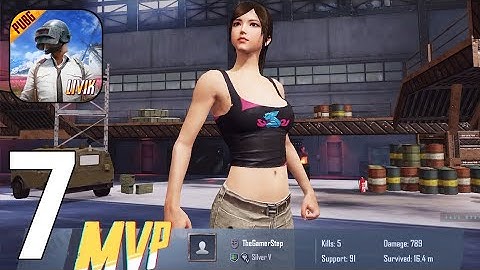 PUBG MOBILE - NEW MAP: LIVIK Gameplay Walkthrough Part 7 - Squad Battle Royale MVP [iOS/Android]