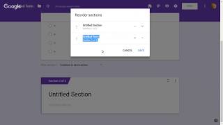 Information Reorder Sections & Duplicate Sections in Google Form Guide