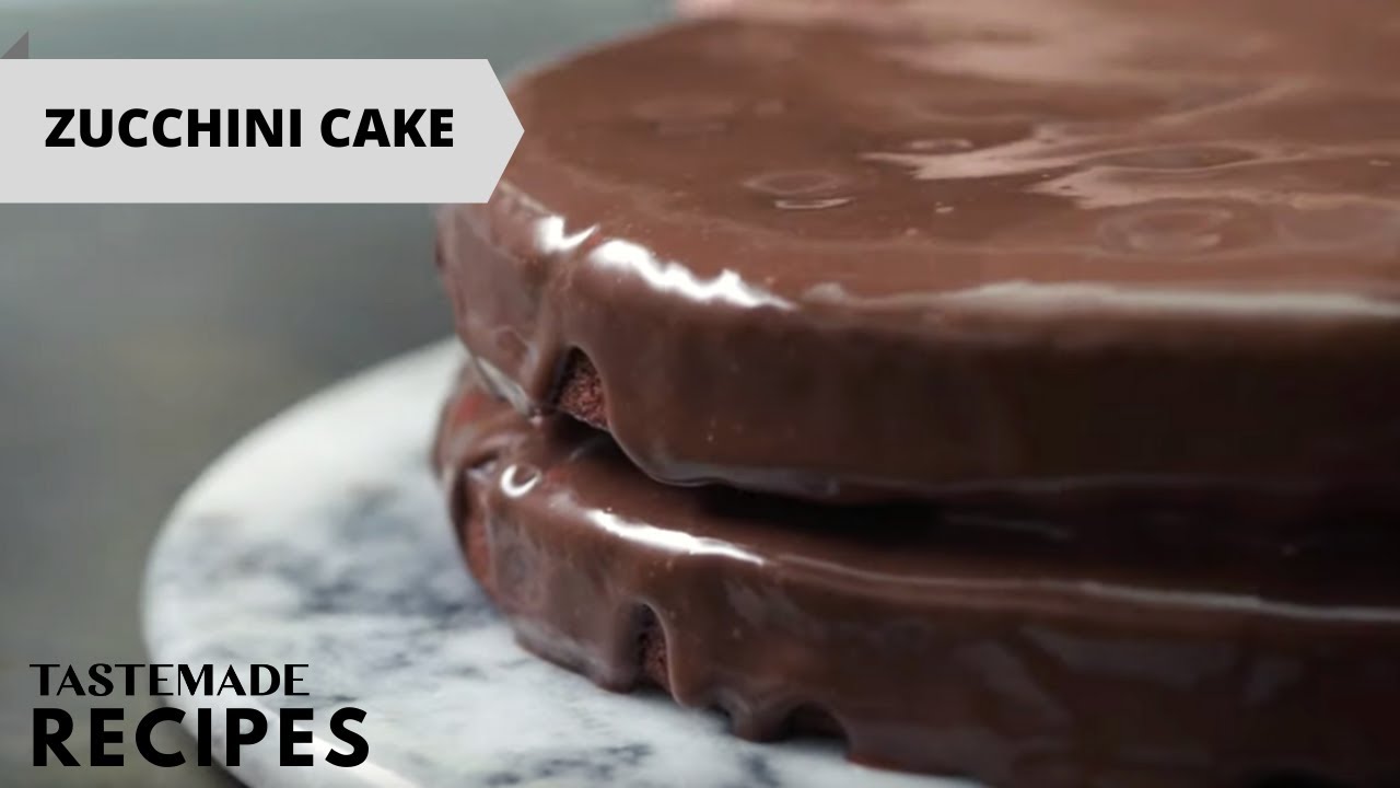 How to Make a Chocolate Zucchini Poke Cake From Scratch | Tastemade