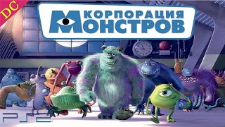 Корпорация Монстров Дисней Прохождение  На Ps 2