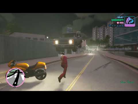 Grand Theft Auto Vice City  Definitive Edition Glitch Bug