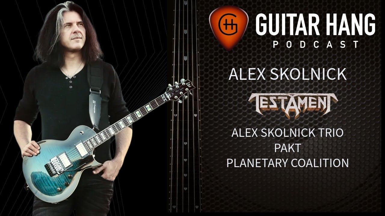 Alex Skolnick (Alex Skolnick Trio-Testament-PAKT) on Guitar