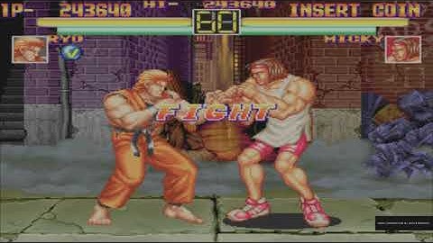 Art of Fighting: Ryo Vs Micky