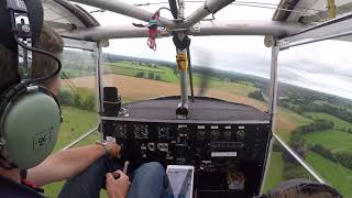 Skyranger 912 landing at Ballyboy airfield