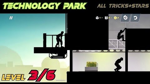 VECTOR | LEVEL 3/6 - TECHNOLOGY PARK | 100% All Tricks #vector #gameplay #parkour